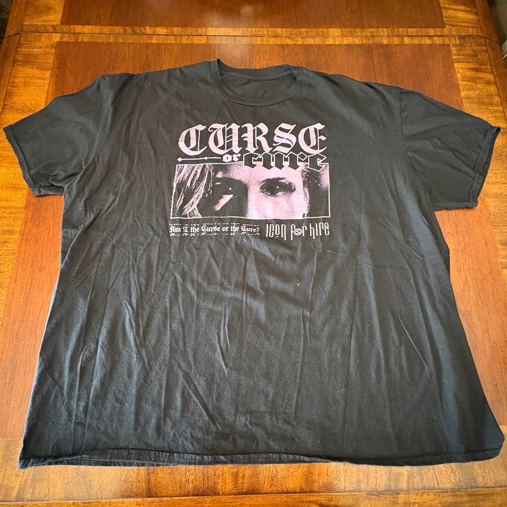 Icon For Hire Curse or Cure T Shirt 3XL Band Tee Graphic Black